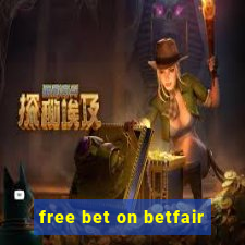 free bet on betfair